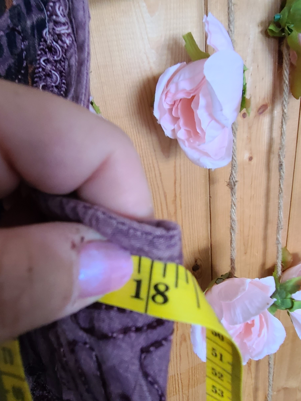 Embroidered Purple Button-Front Maxi Dress/Duster - Picture 5 of 6
